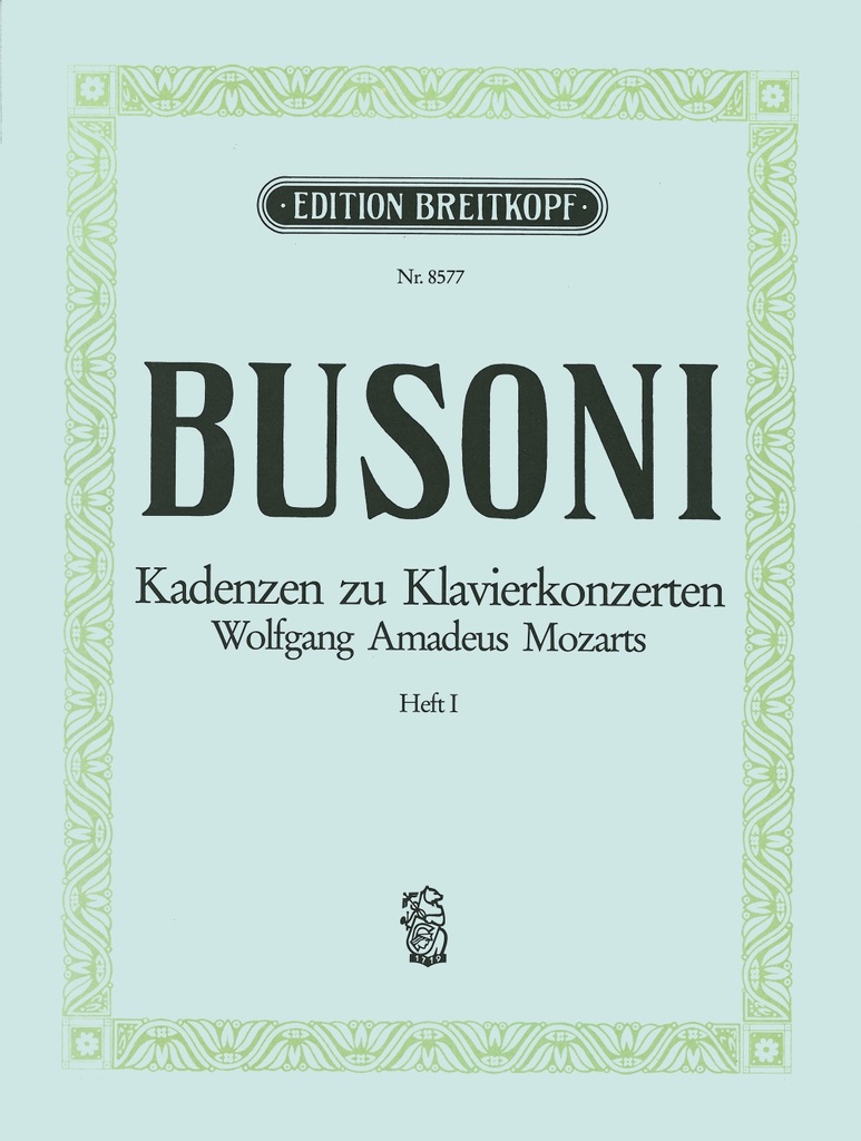 Cadenzas for W. A. Mozart's Piano Concertos - Vol.1: KV 271, 453, 459