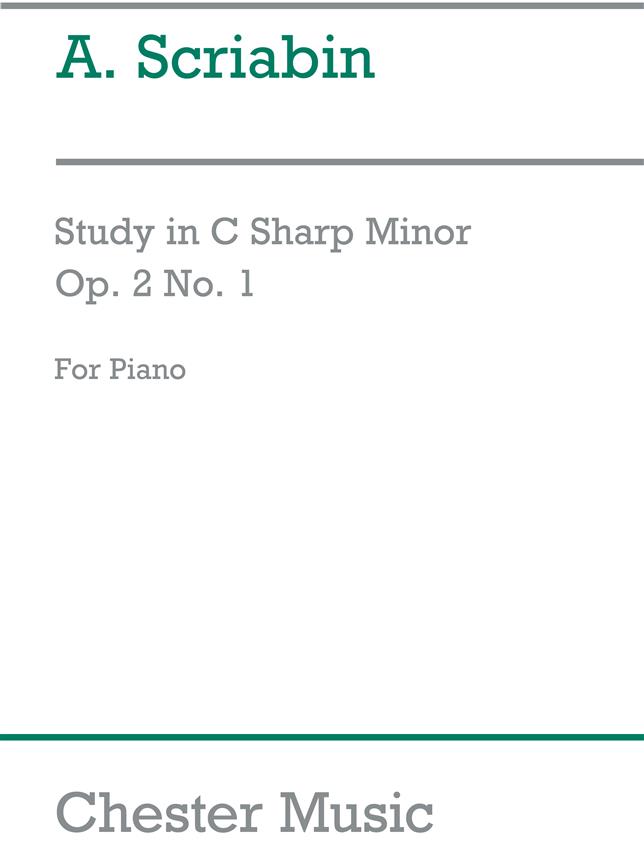 Study in C sharp minor, Op.2 No.1