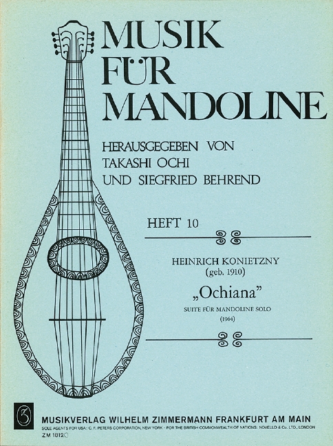 Musik fur Mandoline - Heft 10