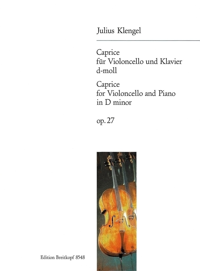 Caprice for Violoncello and Piano in D minor, Op.27