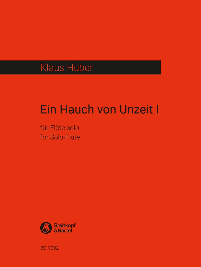 Ein Hauch von Unzeit - Vol.1 (Version for Flute)