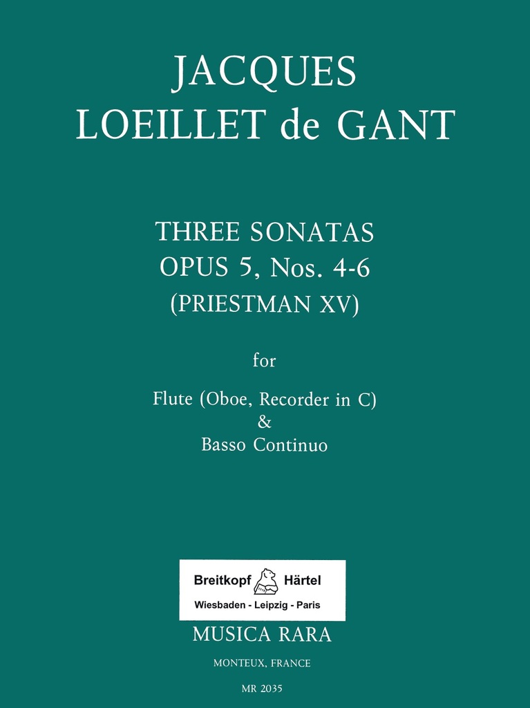 6 Sonatas, Op.5 No.4 - 6