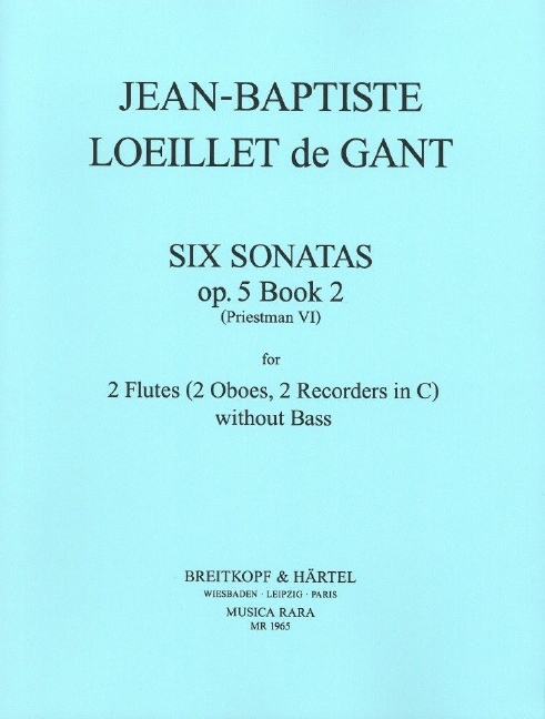 6 Sonatas from Op. 5 - Vol.2: No.1 - 6