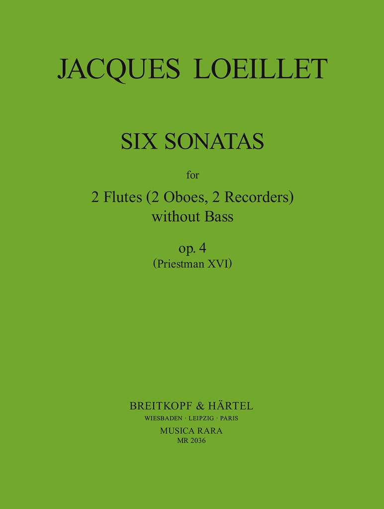 6 Sonatas, Op.4