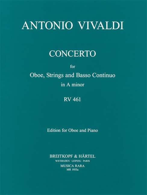 Concerto in A minor, RV.461 (Piano reduction)