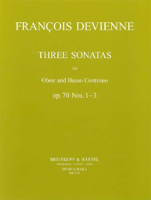 3 Sonatas, Op.70 Nos.1-3