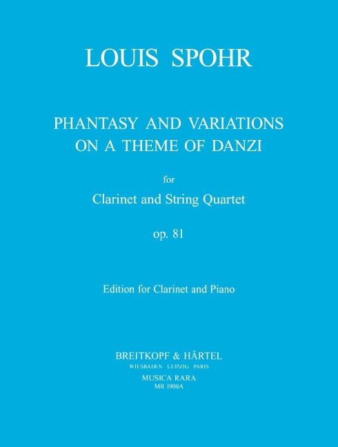 Phantasy and Variations on a Theme of Danzi, Op.81 (Piano reduction)