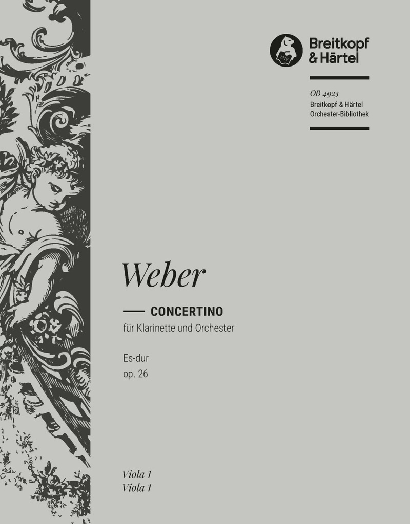 Concertino in Eb major, Op.26 (Viola)