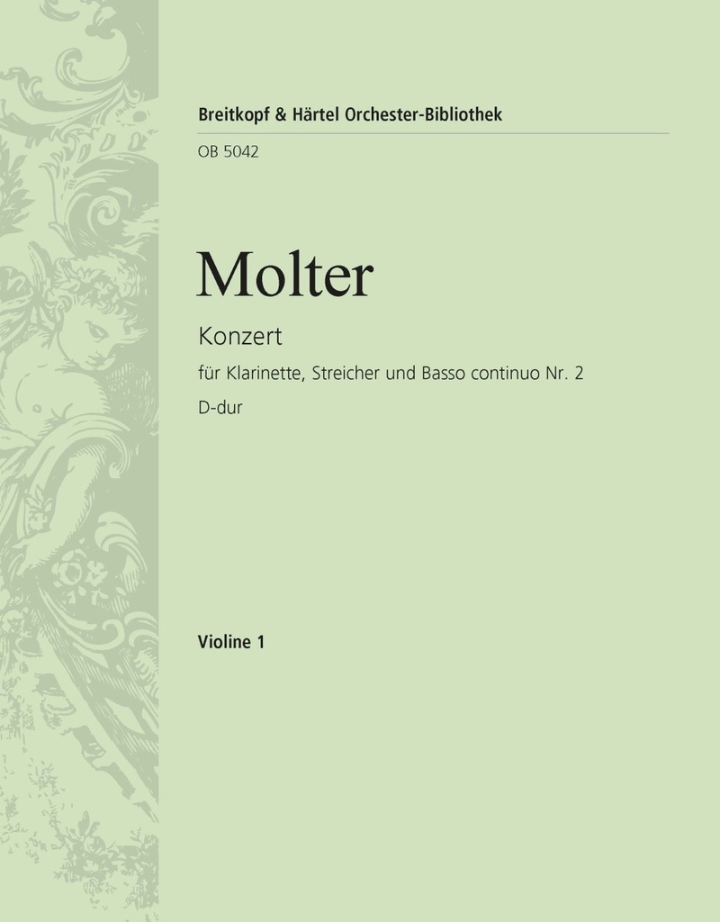 Clarinet Concerto No.2 in D major (Violin 1)