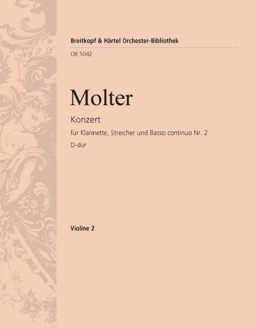 Clarinet Concerto No.2 in D major (Violin 2)