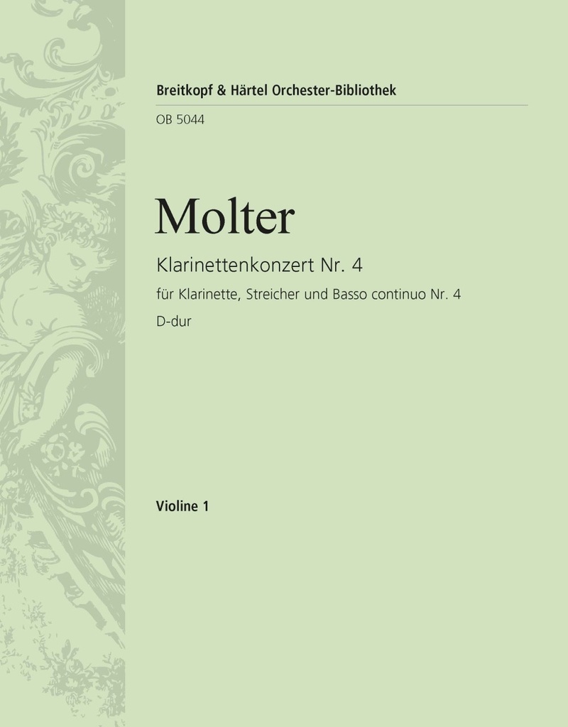 Clarinet Concerto No.4 in D major (Violin 1)