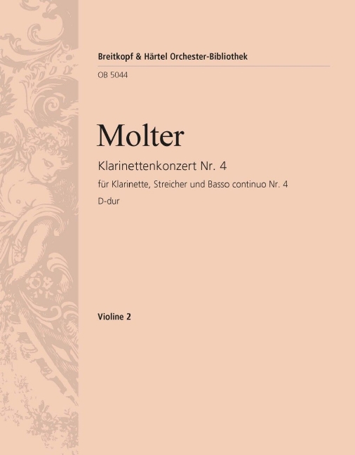 Clarinet Concerto No.4 in D major (Violin 2)