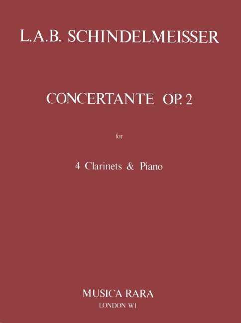 Concertante Eb major, Op.2 (Piano reduction)