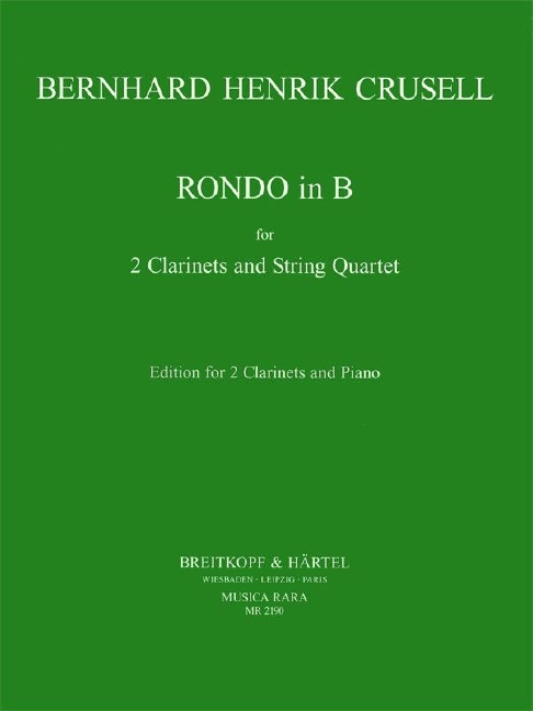 Rondo in B (Piano reduction)