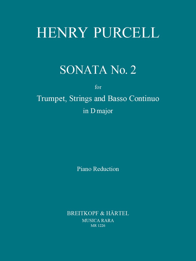 Sonata No.2 in D major (Piano reduction)