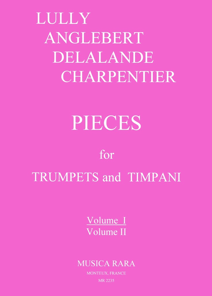 Pieces for 1 - 3 trumpets and kettledrums - Vol.1