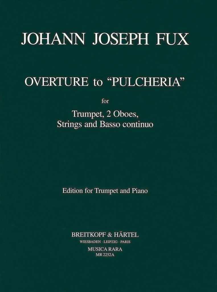 Overture of Pulcheria K 304 (Piano reduction)