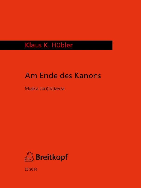 Am Ende des Kanons (Performance score)