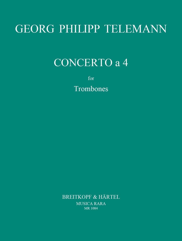 Concerto a 4 (Score and parts)