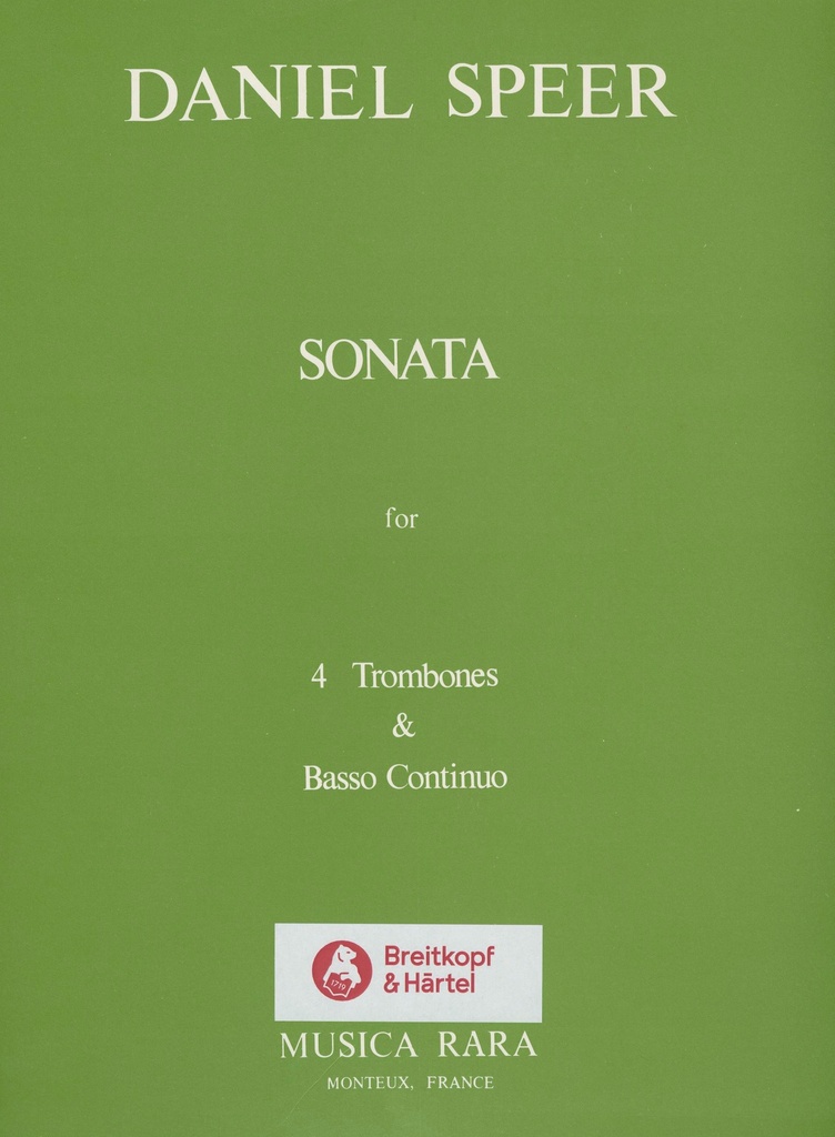 Sonata in C major (Score and parts)