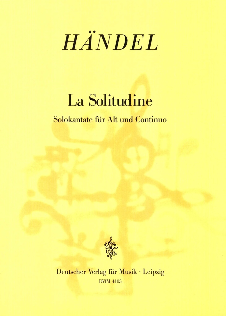 La Solitudine HWV 121  (Low voice)