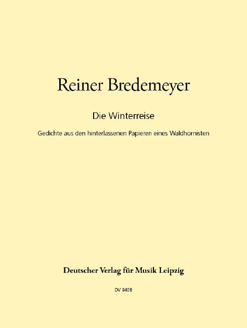 Die Winterreise (Medium voice)