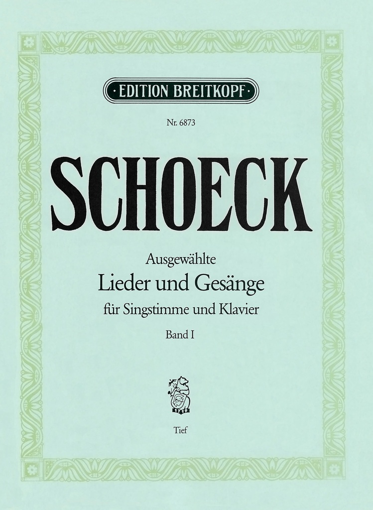 Selected Lieder and Songs - Vol.1 (Low voice)