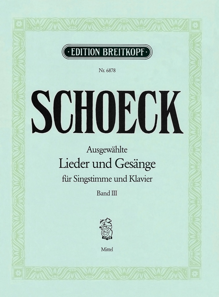 Selected Lieder and Songs - Vol.3