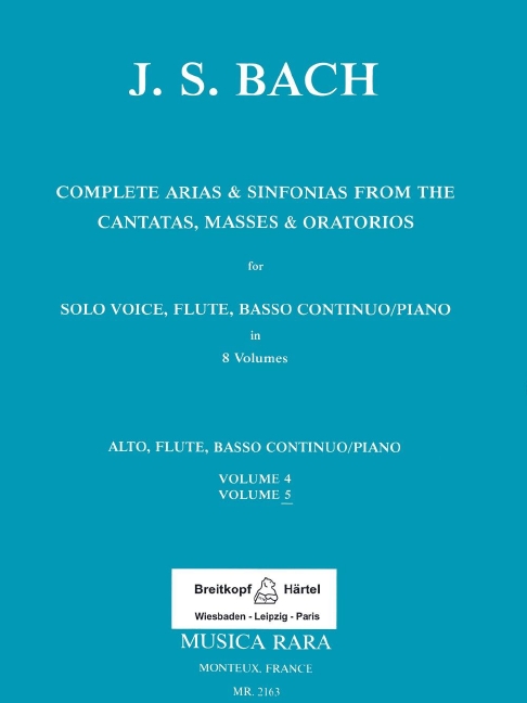 Complete Arias - Vol.5 (BWV 94, 103, 117)