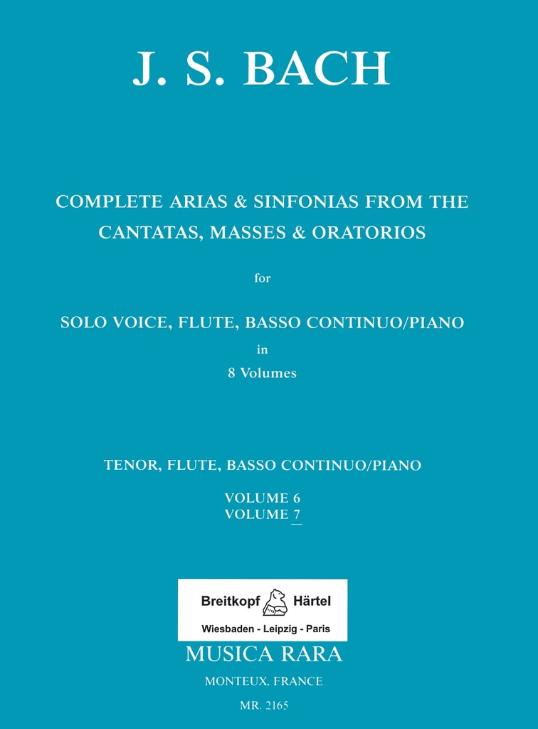 Complete Arias - Vol.7 (BWV 107, 113, 114, 130, 180)