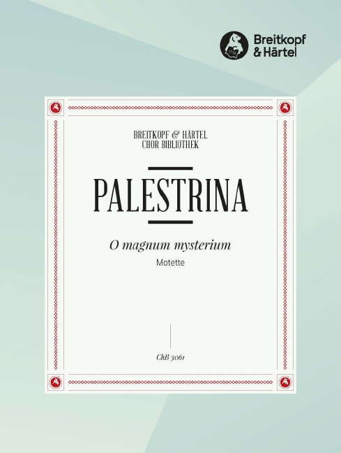 O magnum mysterium (Choral score)