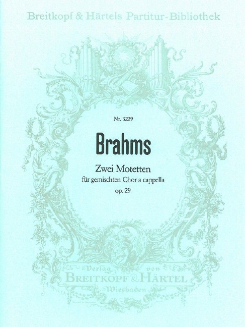 2 Motets, Op.29 (Full score)