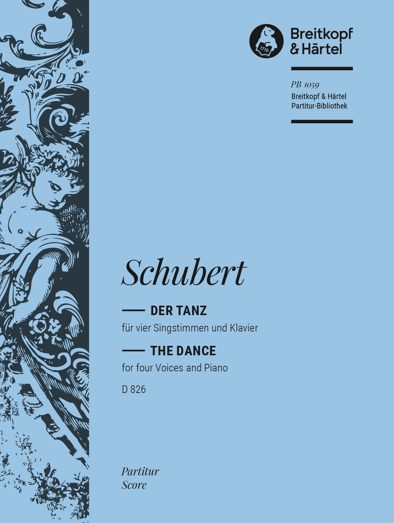 Der Tanz, D.826 (Full score)