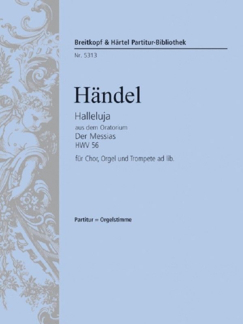 Halleluja from Messiah HWV 56 (Organ score)