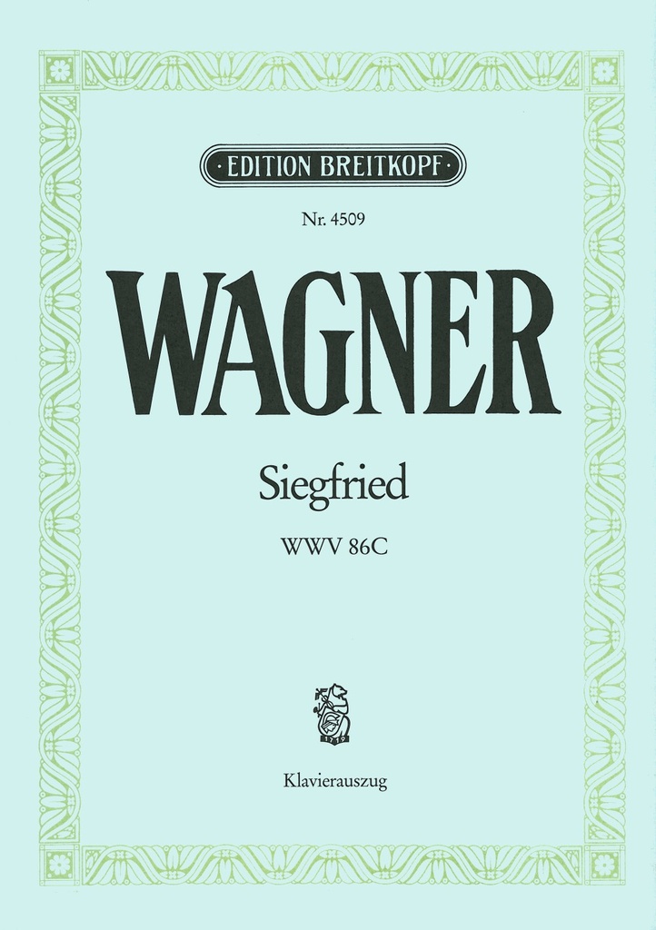 Siegfried, WWV.86 C (Vocal score)