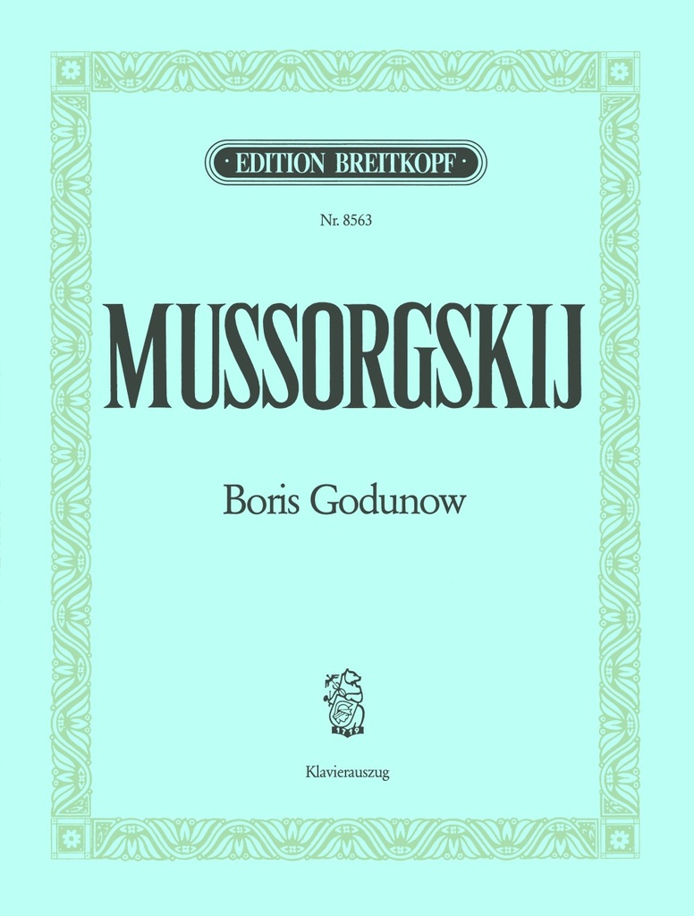 Boris Godunov - Original Version (1868/69) (Vocal score)