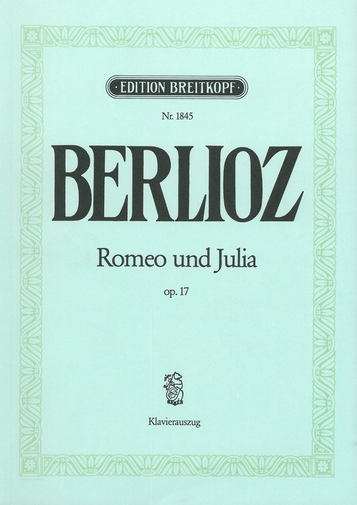 Roméo et Juliette, Op.17 (Vocal score)