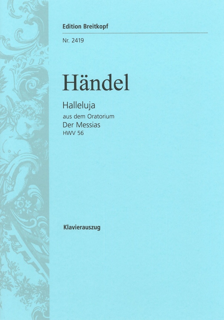 Halleluja from Messiah HWV 56 (Vocal score)