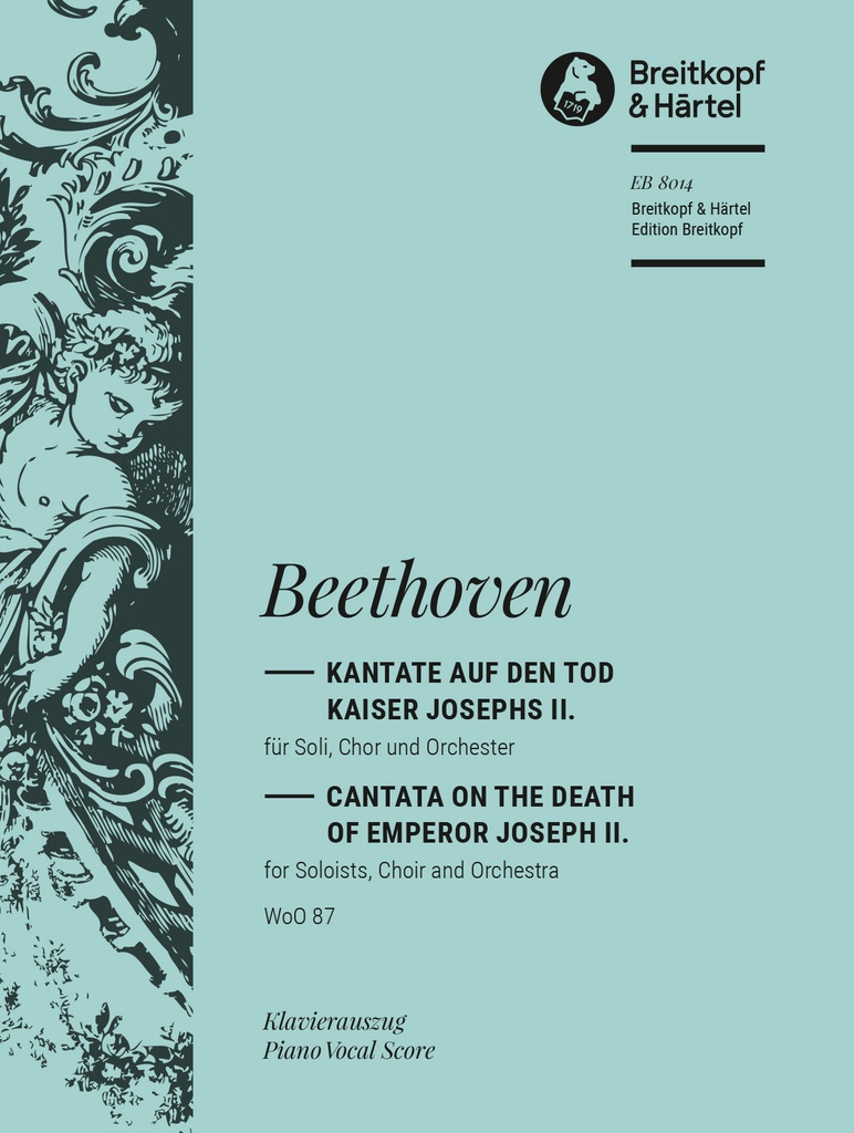 Kantate auf den Tod Kaiser Josephs II., WOo.87 (Vocal score)