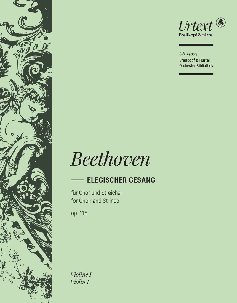 Elegischer Gesang, Op.118 Sanft wie du lebtest (Violin 1)