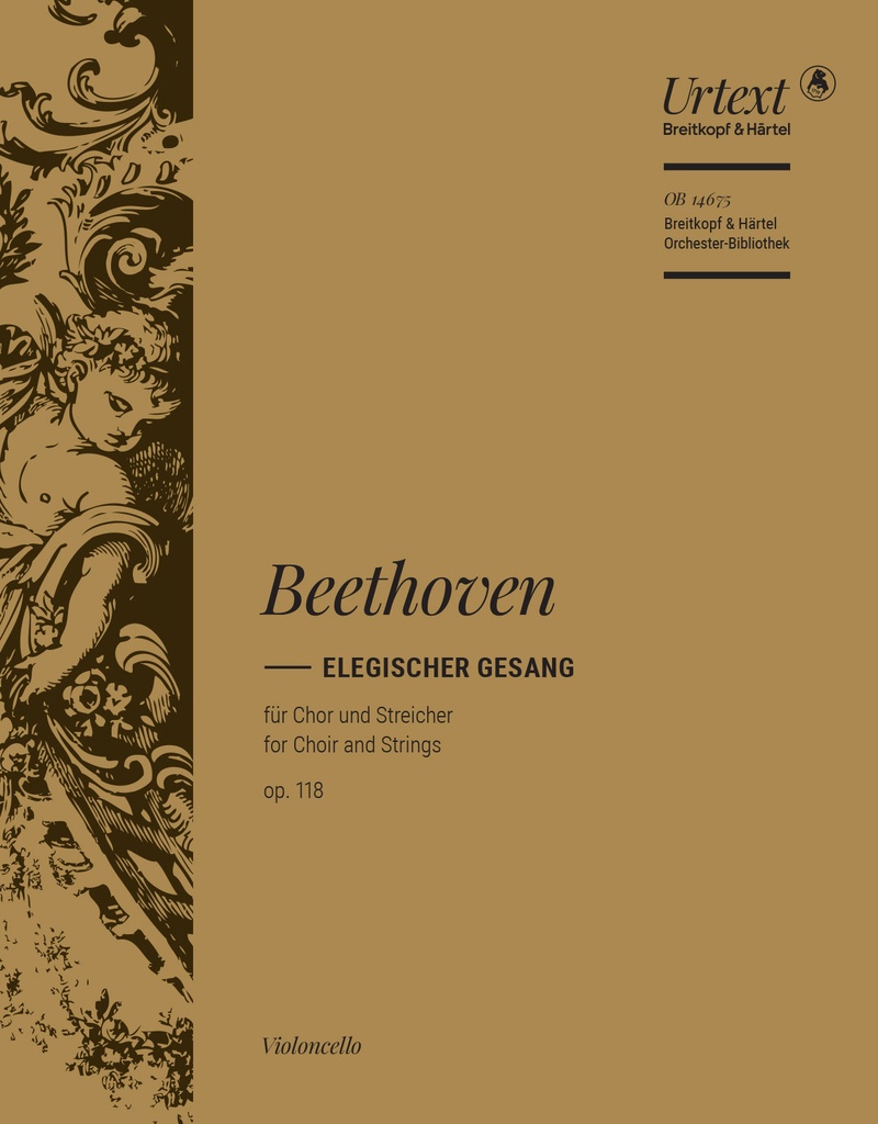 Elegischer Gesang, Op.118 Sanft wie du lebtest (Cello)