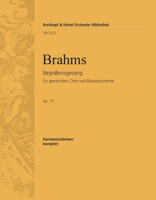 Begraebnisgesang, Op.13 (Wind parts)