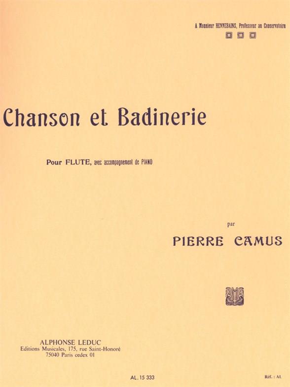 Chanson et badinerie