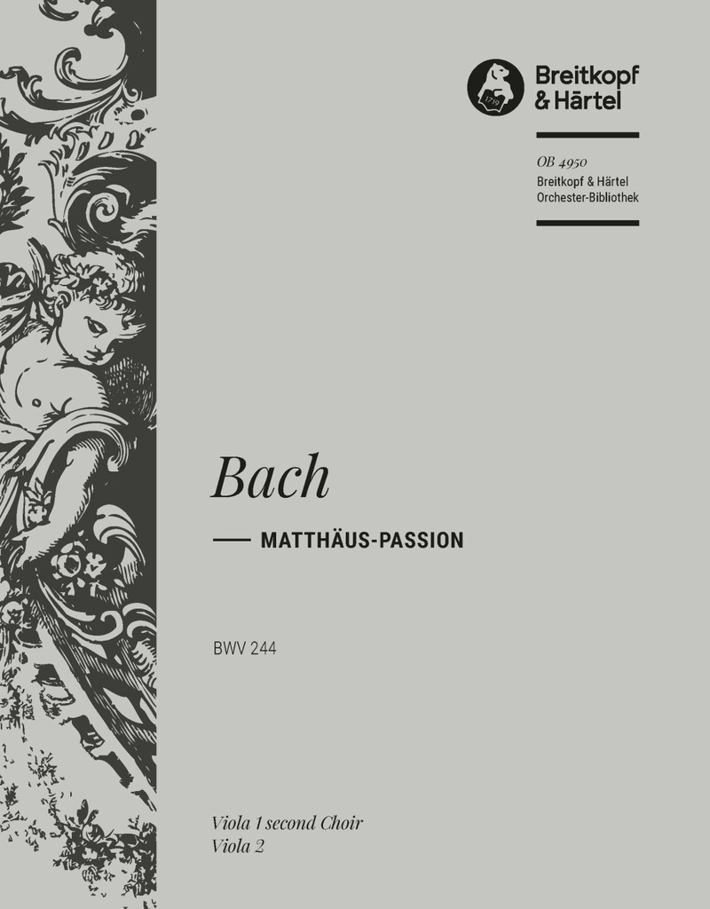 St. Matthew Passion, BWV.244 (Viola)