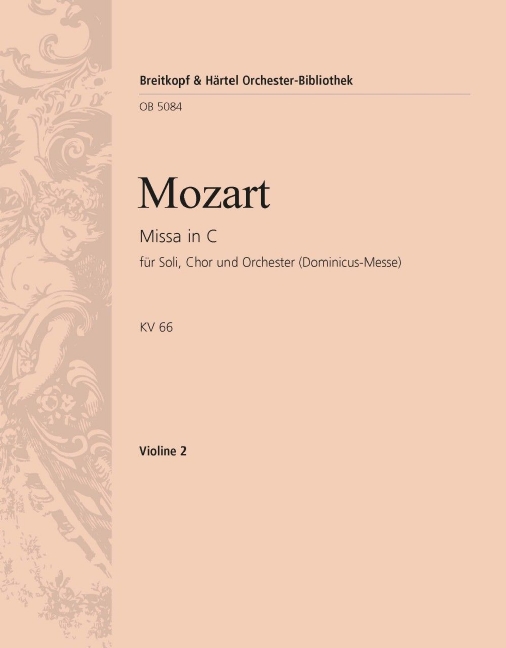 Missa in C major, KV.66 (Violin 2)