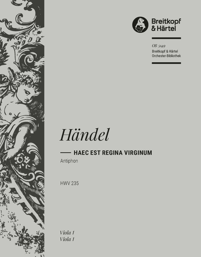 Haec est Regina Virginum HWV 235 (Viola)