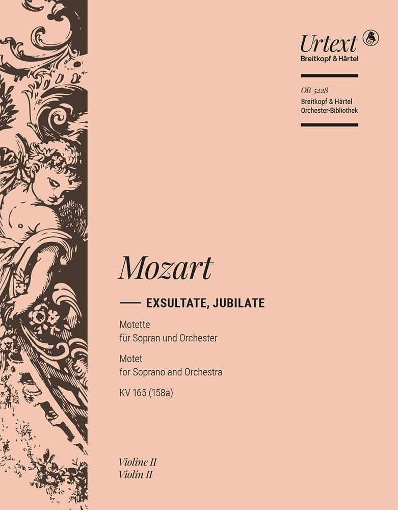 Exsultate, jubilate, KV.165 (158a) (Violin 2)