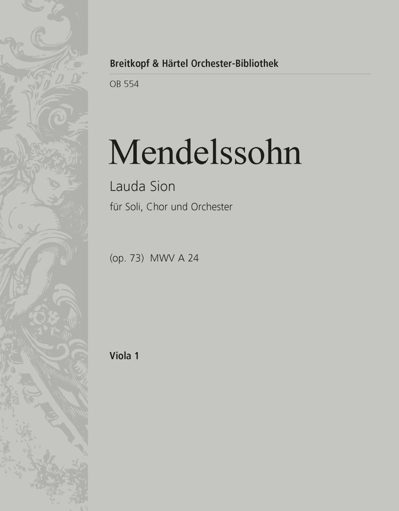 Lauda Sion, MWV.A 24 (Op. 73) (Viola)