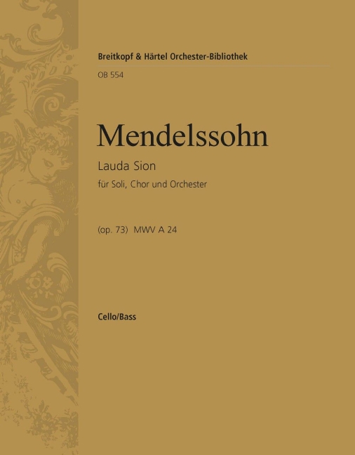 Lauda Sion, MWV.A 24 (Op. 73) (Cello/double bass)