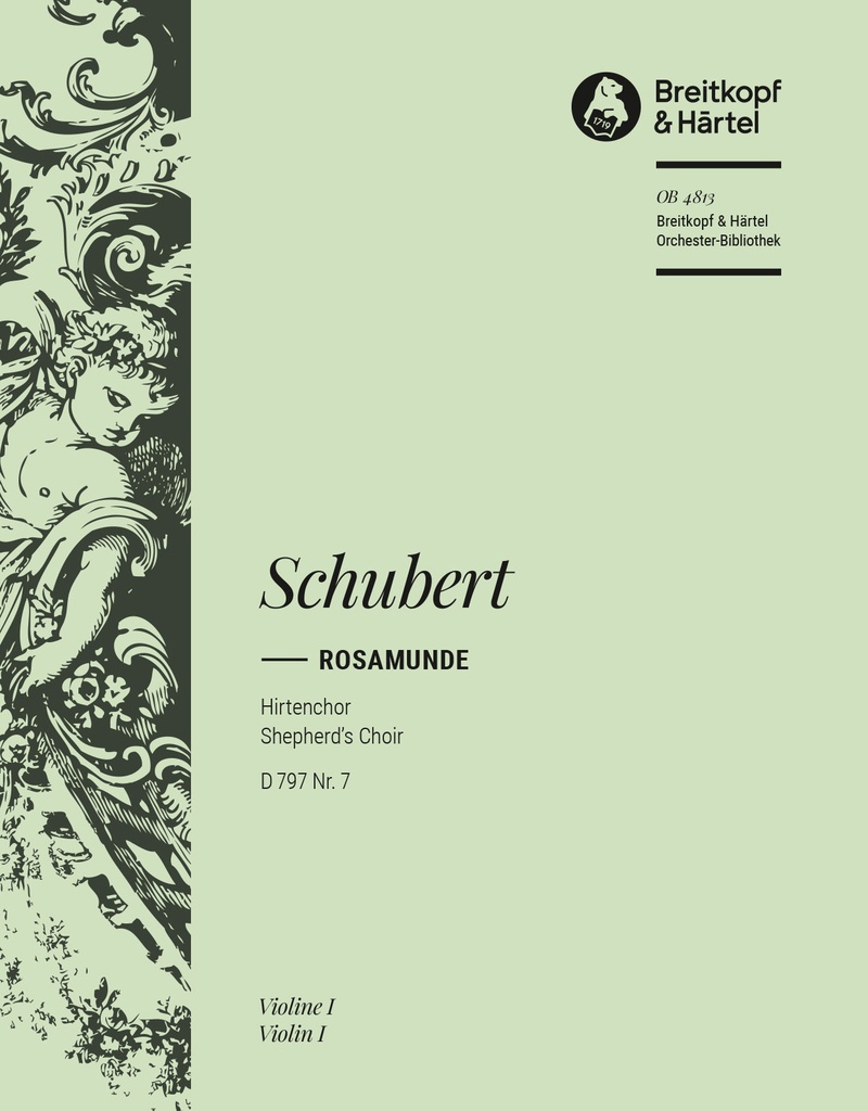 Rosamunde - Shepherd's Choir, D.797 No.7 [from, Op.26] (Violin 1)